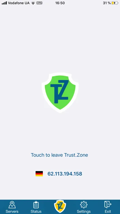Trust.Zone VPN - Anonymous VPN Screenshots