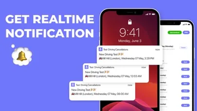 Test Driving Cancellations スクリーンショット
