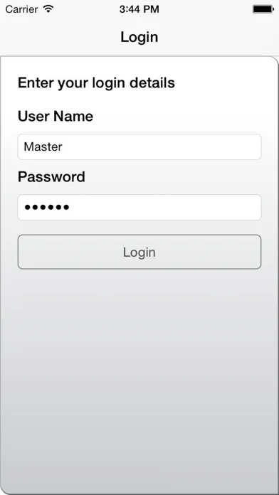 Texecom Engineer App Screenshots