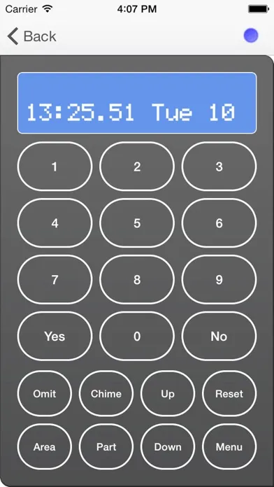 Texecom Engineer App Screenshots