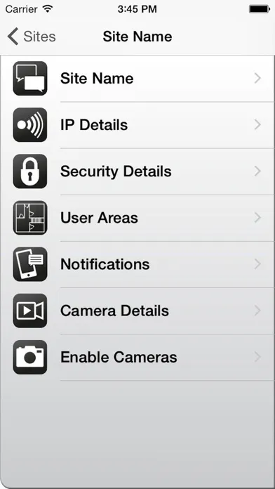 Texecom Engineer App Screenshots