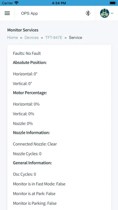 Capturas de pantalla de TFT SmartPlex