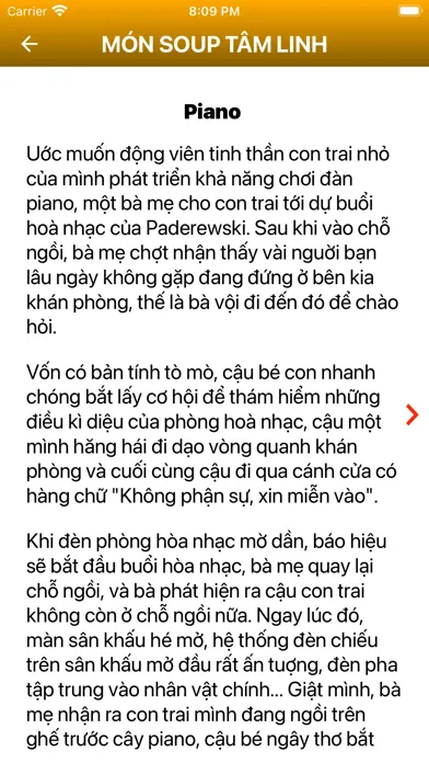 Tangkapan skrin Thánh Ca Tin Lành (có hợp âm)