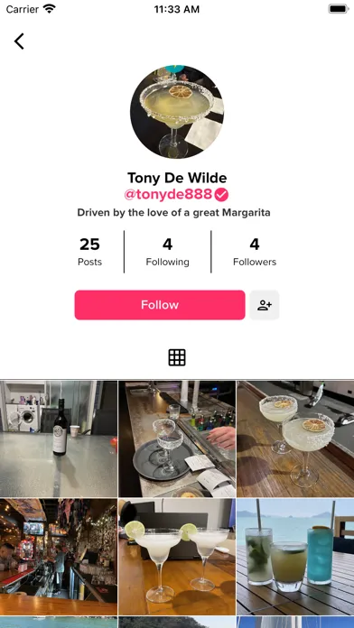 Capturas de tela do That Margarita App
