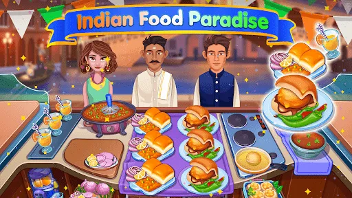 Indian Star Chef: Cooking Game スクリーンショット