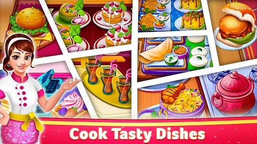Indian Star Chef: Cooking Game スクリーンショット