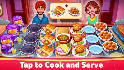 Indian Star Chef: Cooking Game スクリーンショット