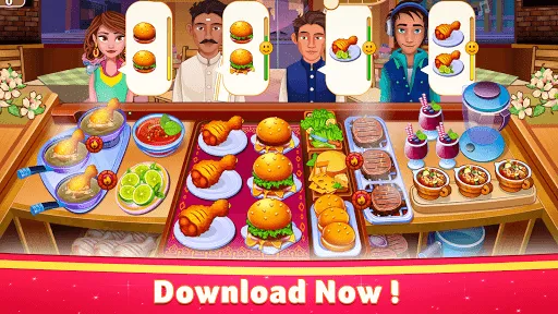 Indian Star Chef: Cooking Game スクリーンショット
