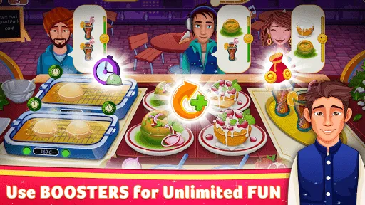 Indian Star Chef: Cooking Game スクリーンショット