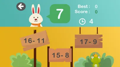 Capturas de tela do Math For Kids Educational Game
