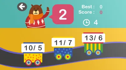 Capturas de tela do Math For Kids Educational Game