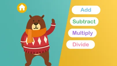 Capturas de tela do Math For Kids Educational Game