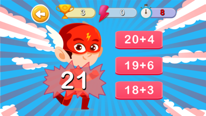 Captures d'écran de Super Hero Math Games