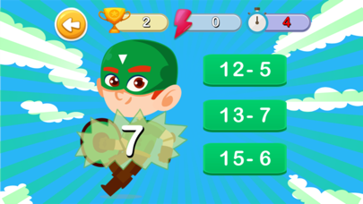 Captures d'écran de Super Hero Math Games