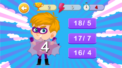 Captures d'écran de Super Hero Math Games
