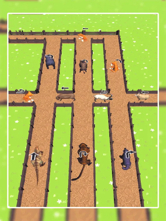 Zrzuty ekranu Animal Park-Traffic Escape iPad 