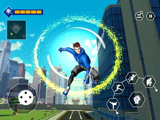 The 3D Superheroes Grand Fight iPad  Screenshots