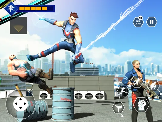 The 3D Superheroes Grand Fight iPad  Screenshots