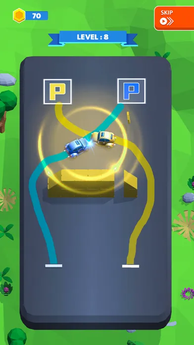ภาพหน้าจอของ Draw n Park 3D : Parking Game