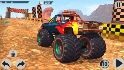 ภาพหน้าจอของ Monster Truck Ramp Jump