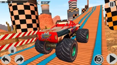 ภาพหน้าจอของ Monster Truck Ramp Jump