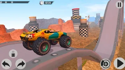 ภาพหน้าจอของ Monster Truck Ramp Jump