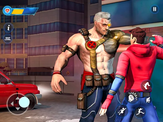 Flying Spider Superhero Games iPad  Ekran Görüntüleri