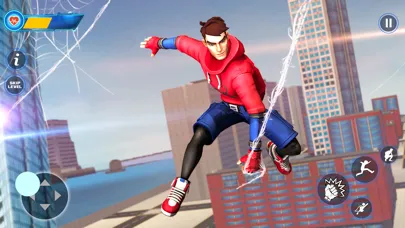 Flying Spider Superhero Games Ekran Görüntüleri