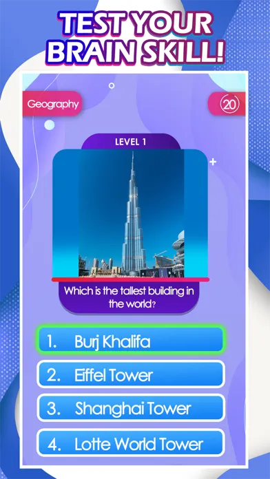 Trivia Quiz Test Games Screenshots