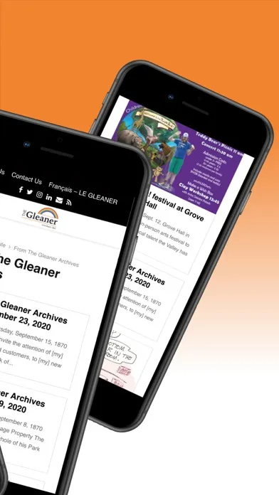 Скриншоты The Gleaner App