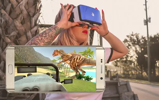 VR Time Machine Dinosaur Park 應用截圖