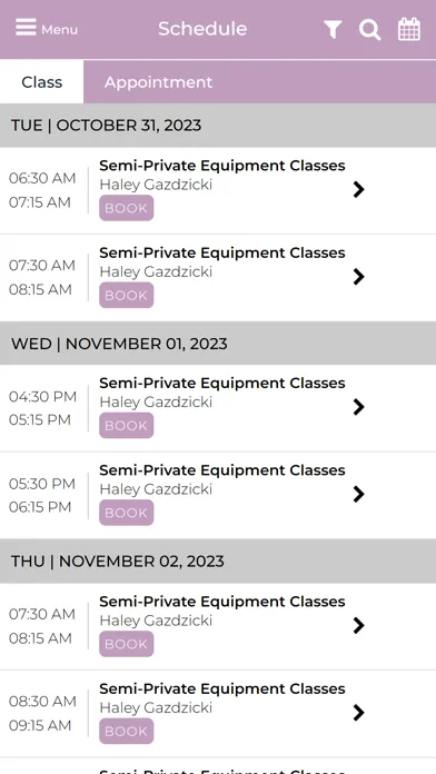 The Pilates Life Screenshots