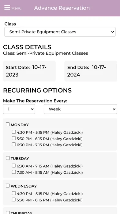 The Pilates Life Screenshots
