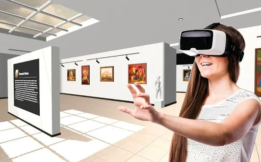 ภาพหน้าจอของ VR International Art Gallery