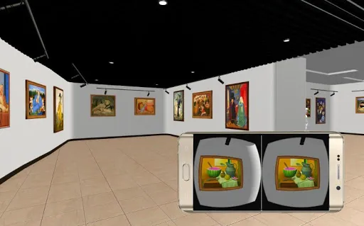 ภาพหน้าจอของ VR International Art Gallery