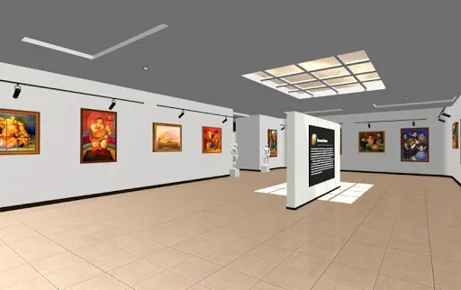 ภาพหน้าจอของ VR International Art Gallery