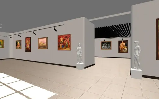 ภาพหน้าจอของ VR International Art Gallery
