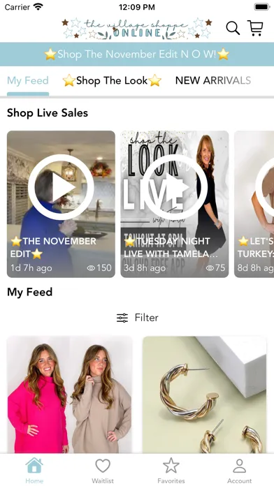 The Village Shoppe Online سکرین شاٹس