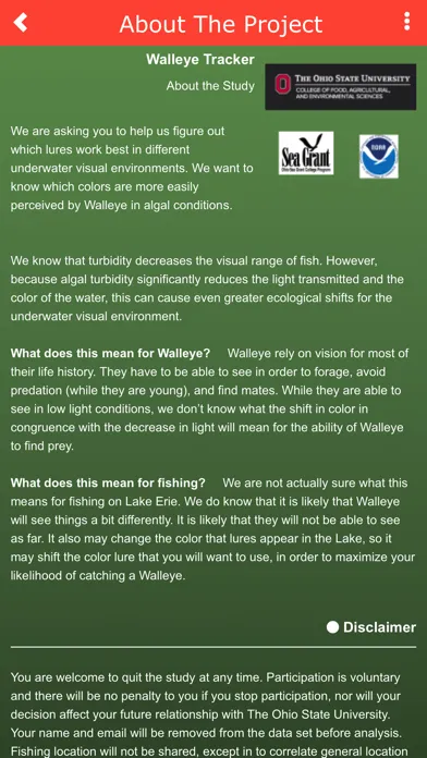 The Walleye Tracker Ekran Görüntüleri