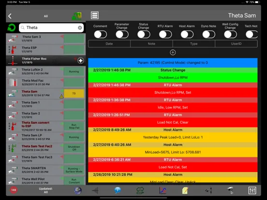 XSPOC iPad  Screenshots