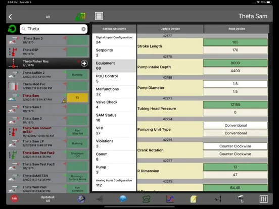 XSPOC iPad  Screenshots