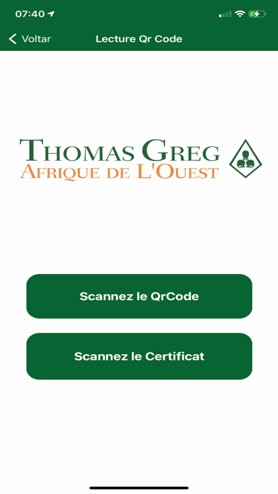 Screenshot di Lecture QR Code