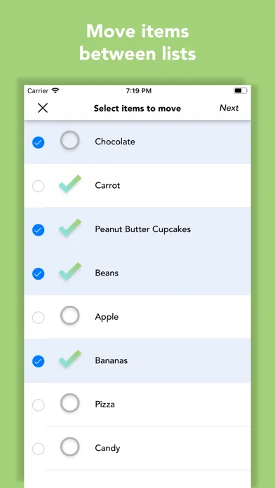 Lists To do Screenshots