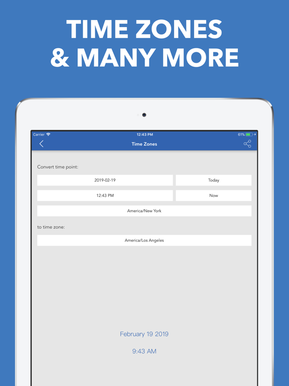 Tangkapan skrin Date & Time Calculator(9 in 1) iPad 