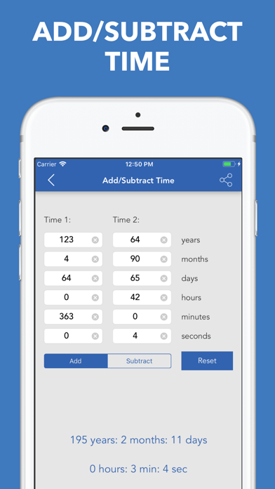 Tangkapan skrin Date & Time Calculator(9 in 1)