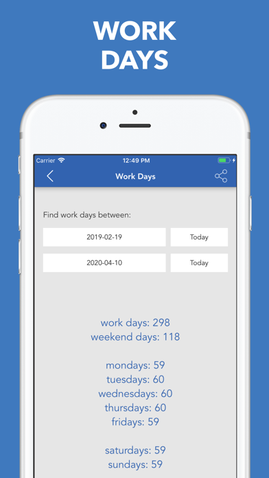 Tangkapan skrin Date & Time Calculator(9 in 1)