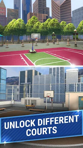 Captures d'écran de 3pt Contest: Basketball Games