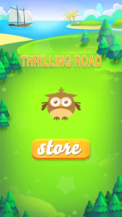 Thrilling Road-Run ahead應用截圖