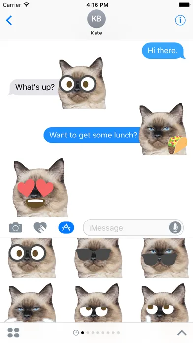 Cat Emoji Sticker Pack Screenshots