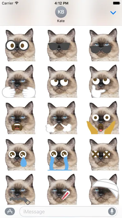 Cat Emoji Sticker Pack Screenshots